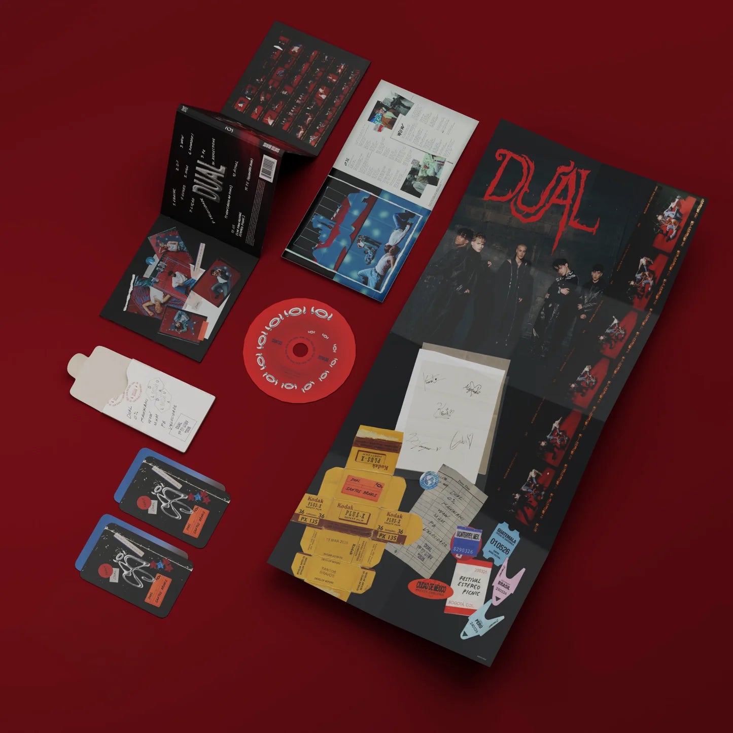 Santos Bravos "Dual" Album + Kpop Nara Photocard