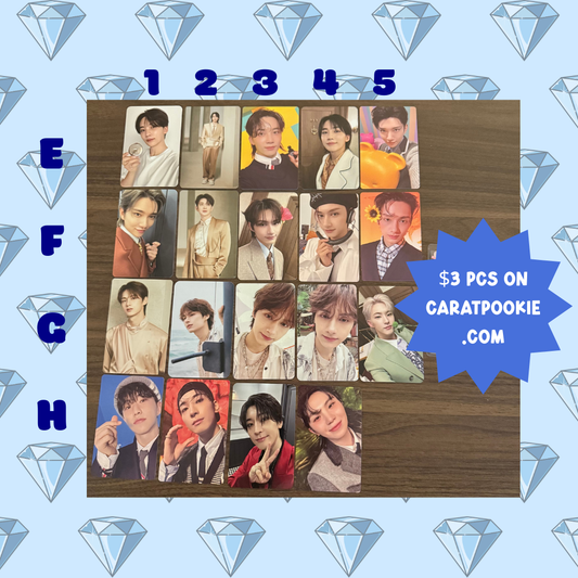 SEVENTEEN Photocards