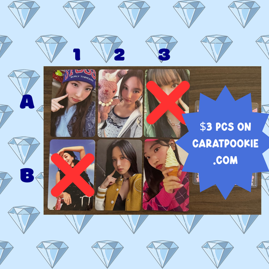 TWICE Photocards