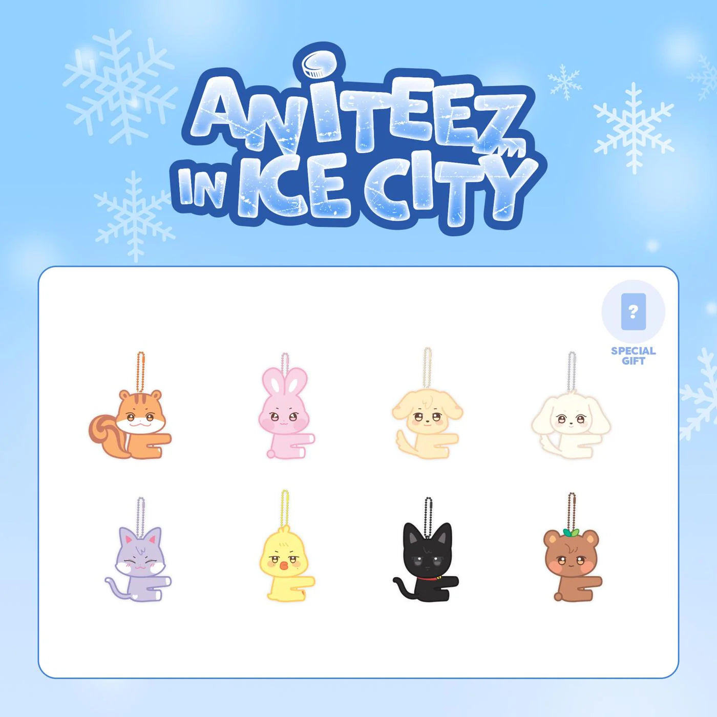 ATEEZ Plush PC Holder