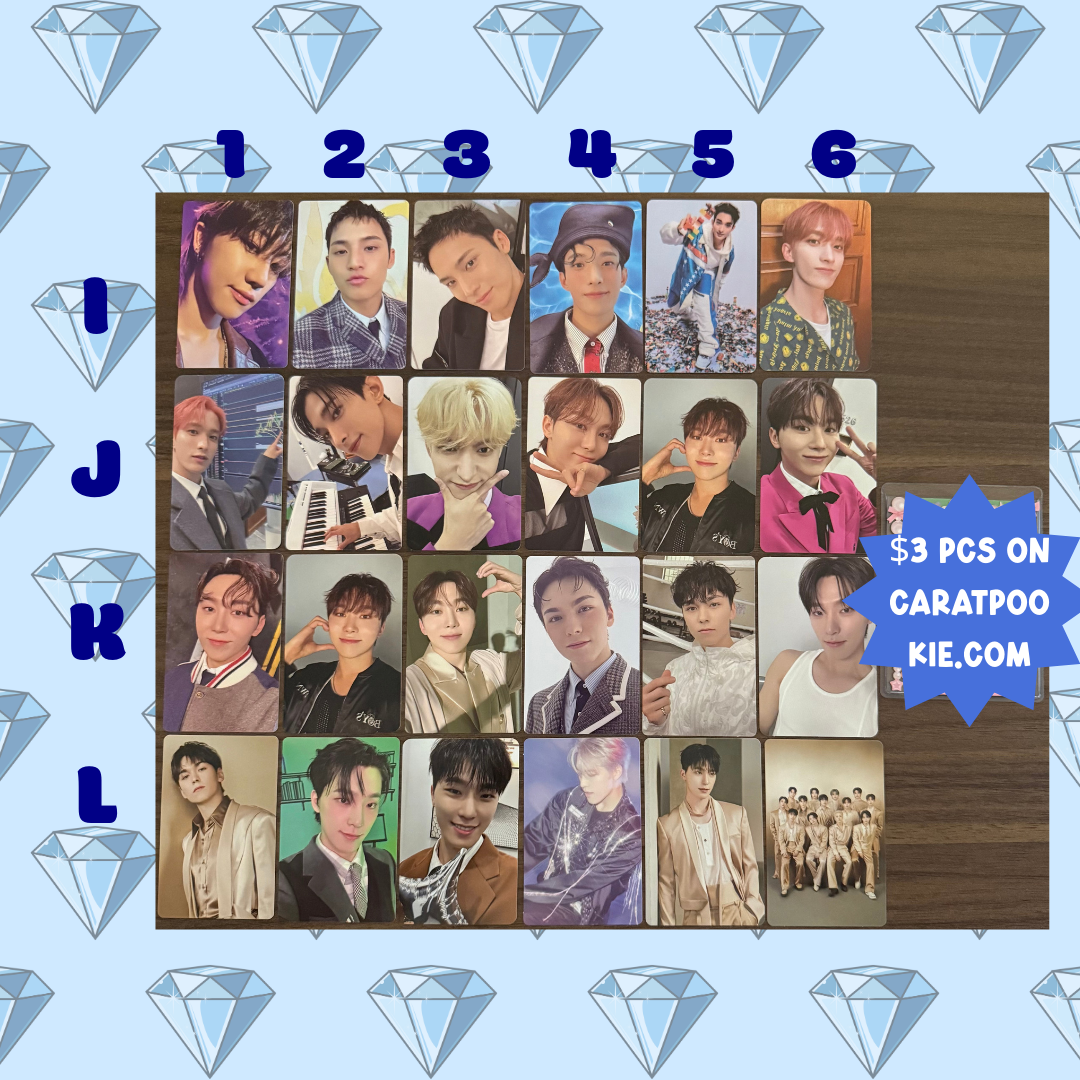 SEVENTEEN Photocards
