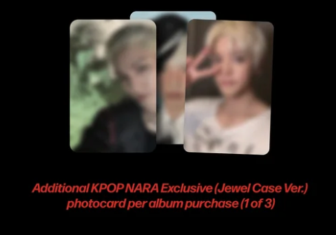NCT Taeyong WYLD Kpop Nara Lucky Draw (Jewel)