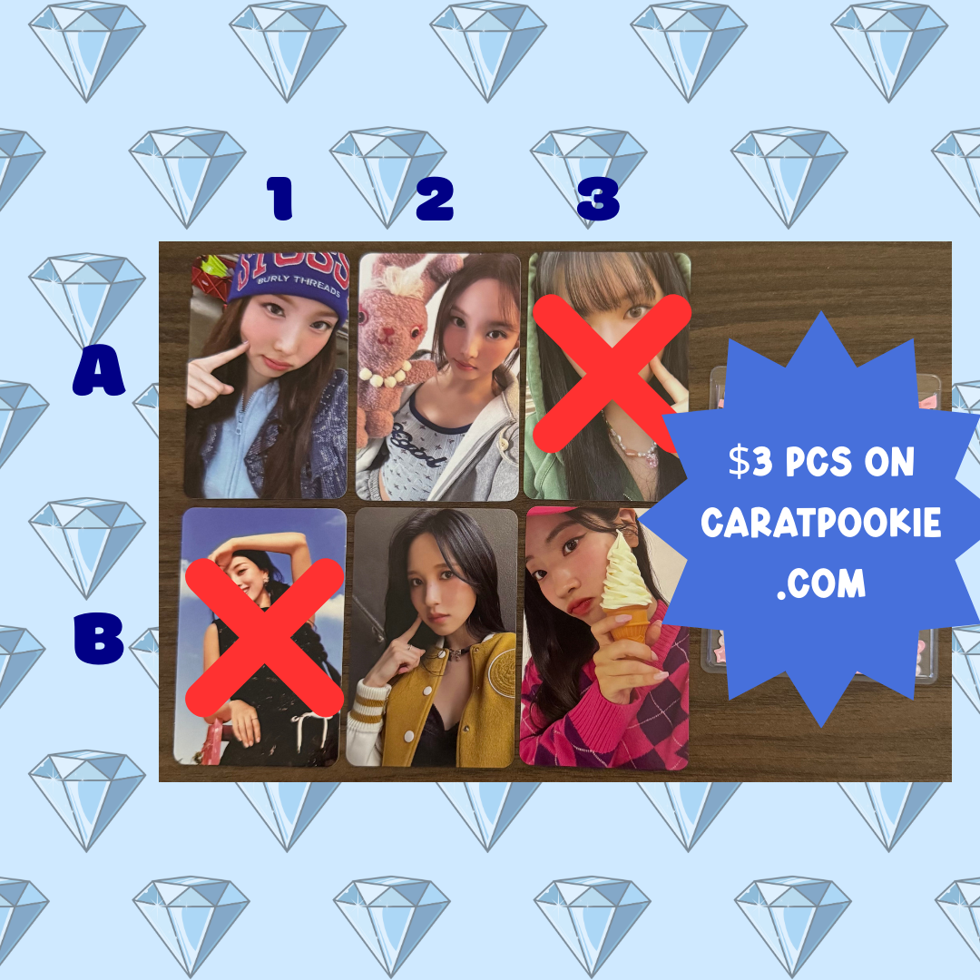 TWICE Photocards