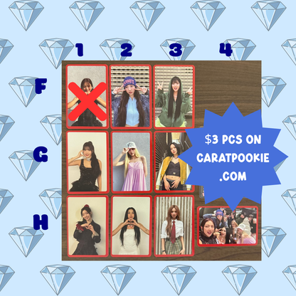 TWICE Photocards